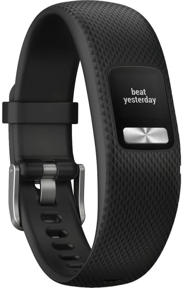Garmin 0.61" Vivofit 4 Activity Tracker - Black