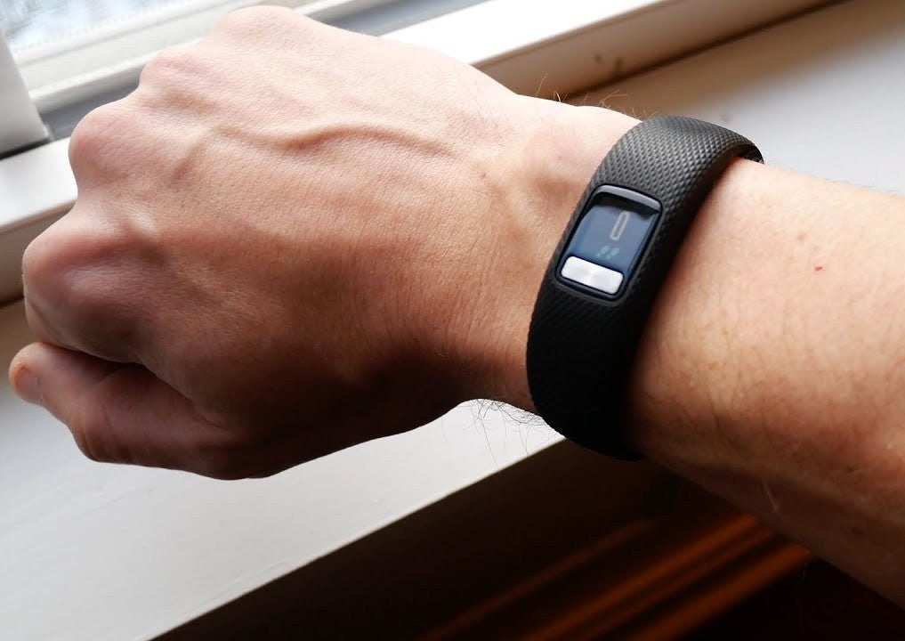 Garmin 0.61" Vivofit 4 Activity Tracker - Black