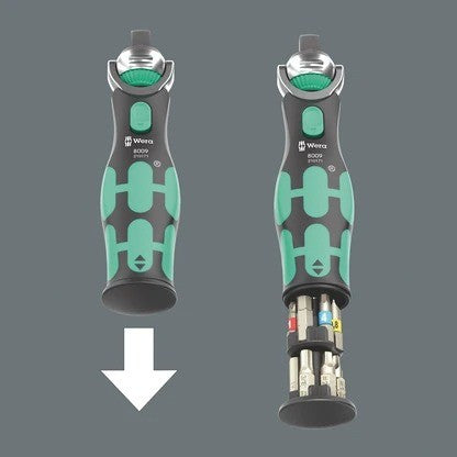 Wera Zyklop Pocket 8009 Metric/Imperial Ratchet Set - 27 Pc