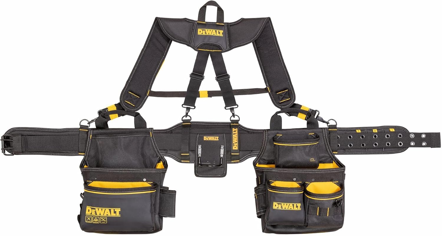 Dewalt Professional Tool Rig with Suspenders