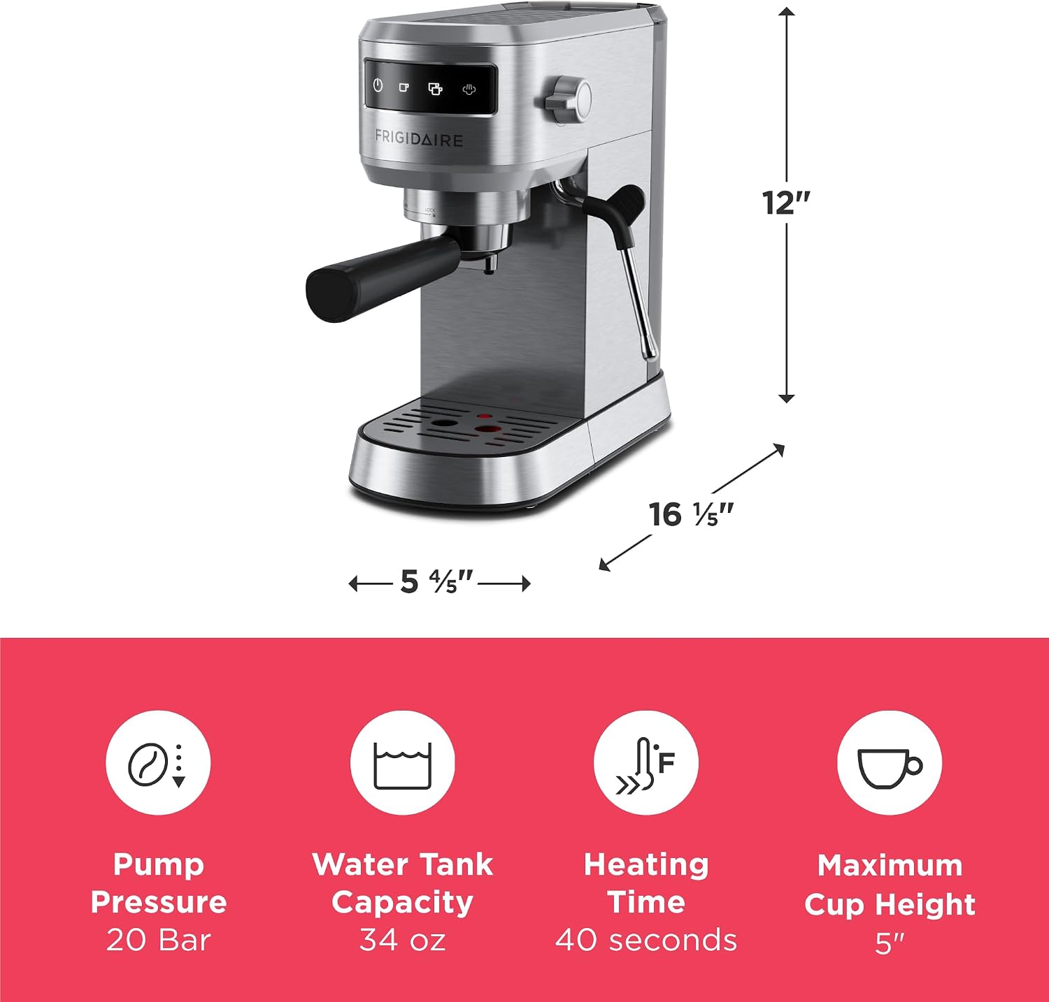 Frigidaire Steam Espresso Machine
