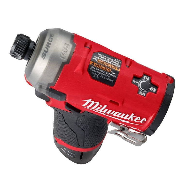 M12 FUEL SURGE 1/4 in. Hex Hydraulic Driver 2 Battery Kit