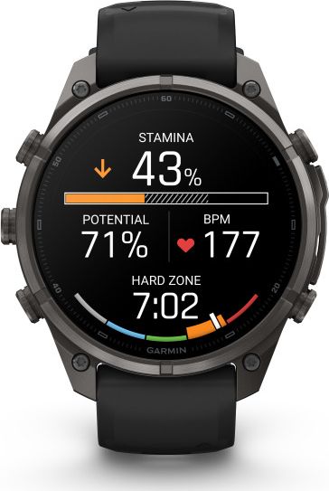 Garmin Fenix 9 Pro Inreach 47mm Titane - Gris Carbone