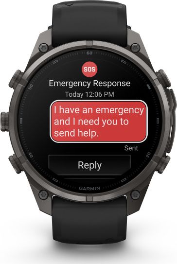 Garmin Fenix 9 Pro Inreach 47mm Titanium - Carbon Gray
