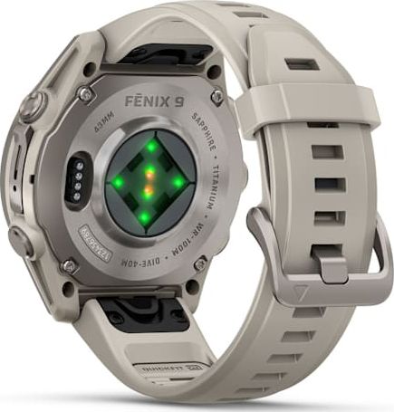 Garmin Fenix 9 43mm Titanium - Fog Gray