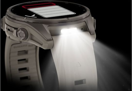 Garmin Fenix 9 43mm Titanium - Fog Gray