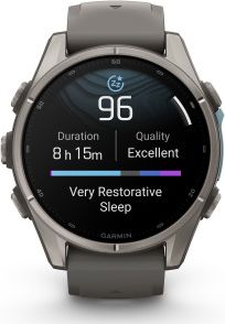 Garmin Fenix 9 43mm Titanium - Pebble Gray
