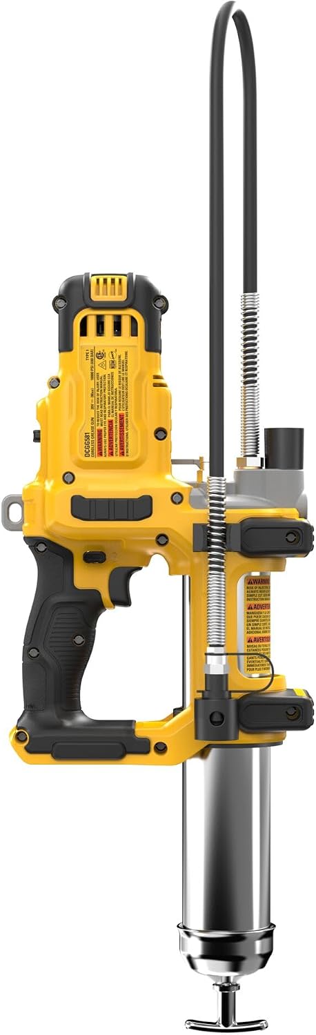 Dewalt Grease Gun 20V MAX Cordless 2 Speed Electric Grease Gun - Tool Only