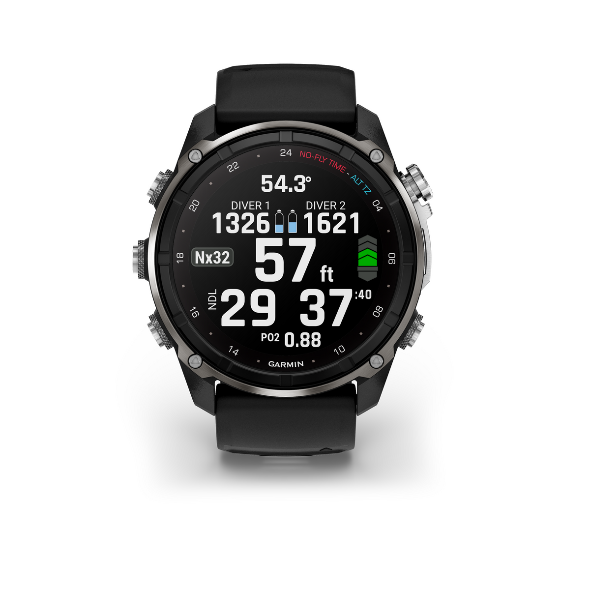 Garmin Descent Mk3i 51mm Ti - Black
