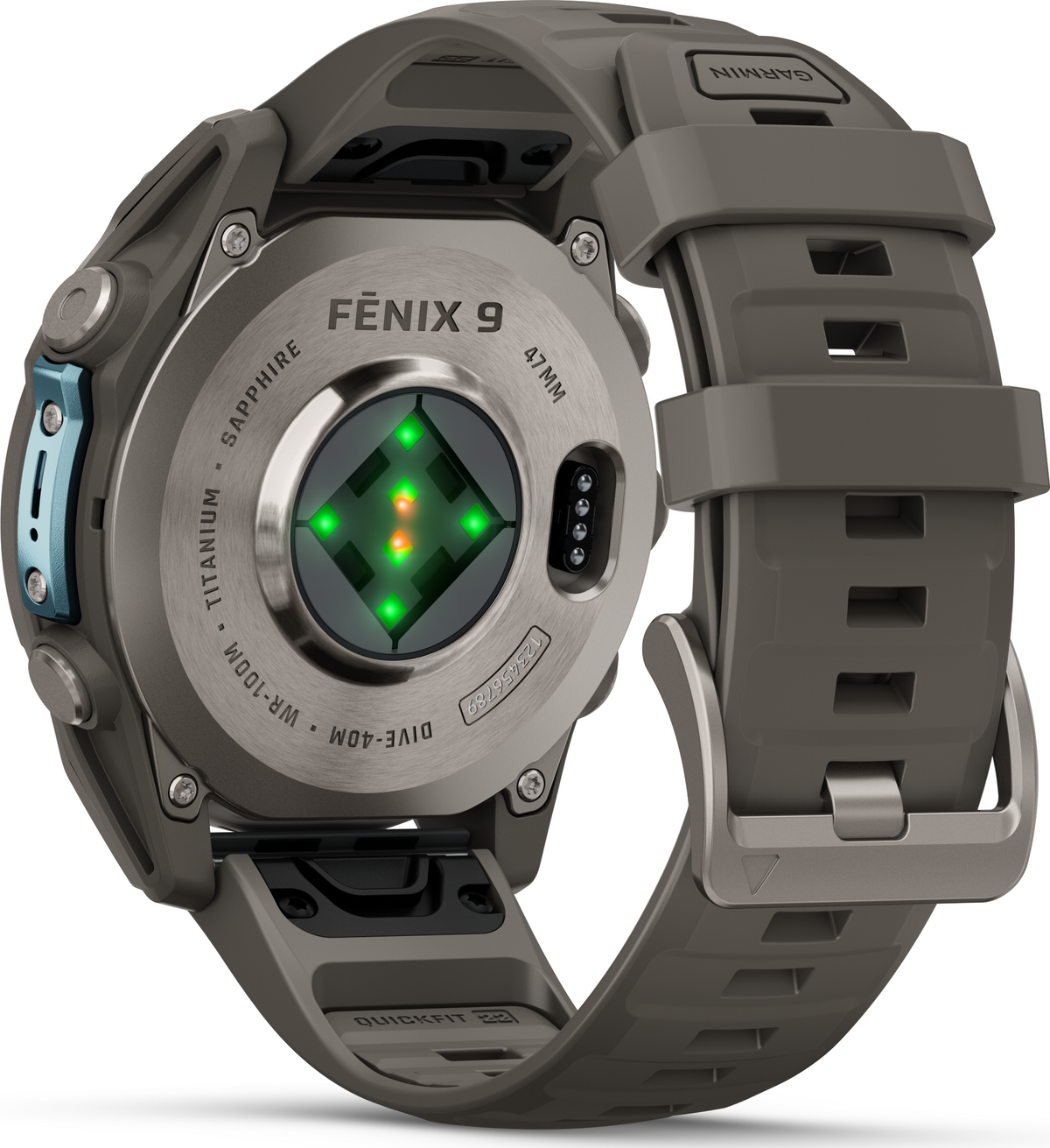 Garmin Fenix 9 47mm Titanium - Pebble Gray