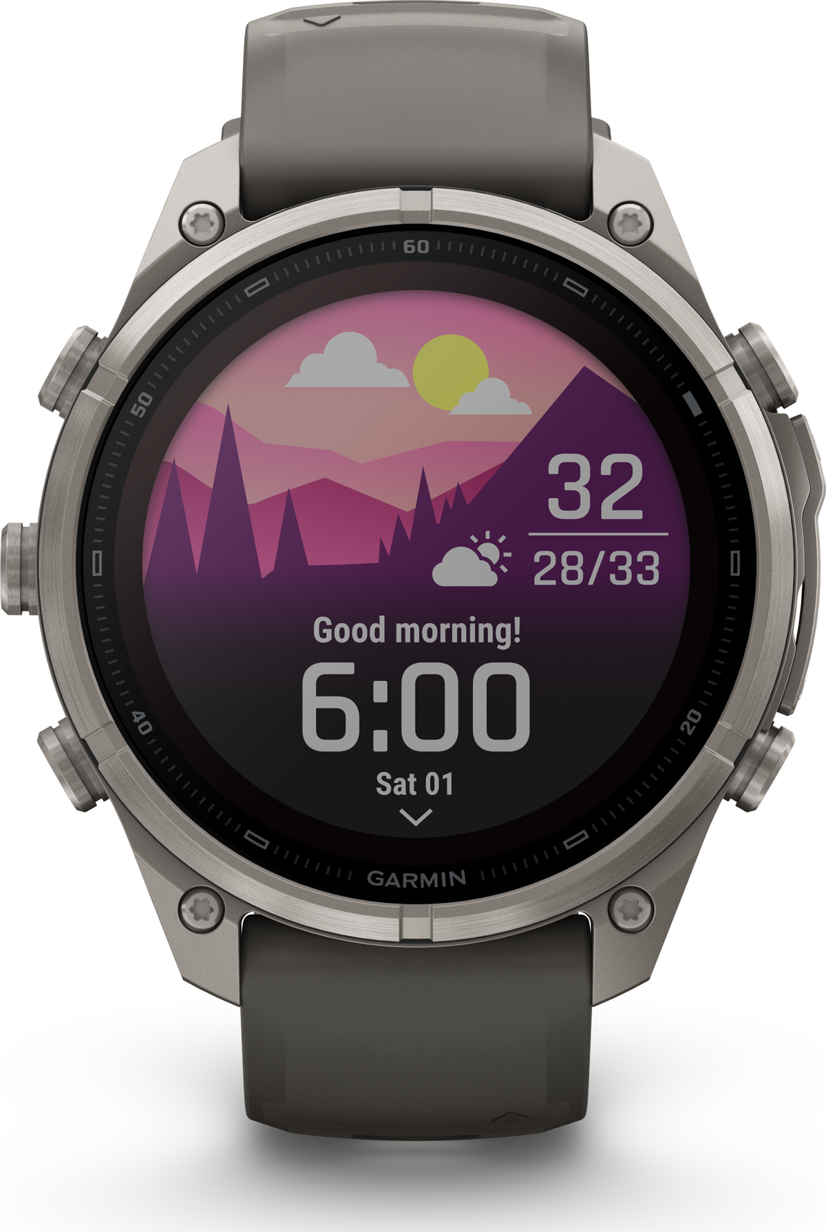 Garmin Fenix 9 Pro 47mm Titanium - Pebble Gray