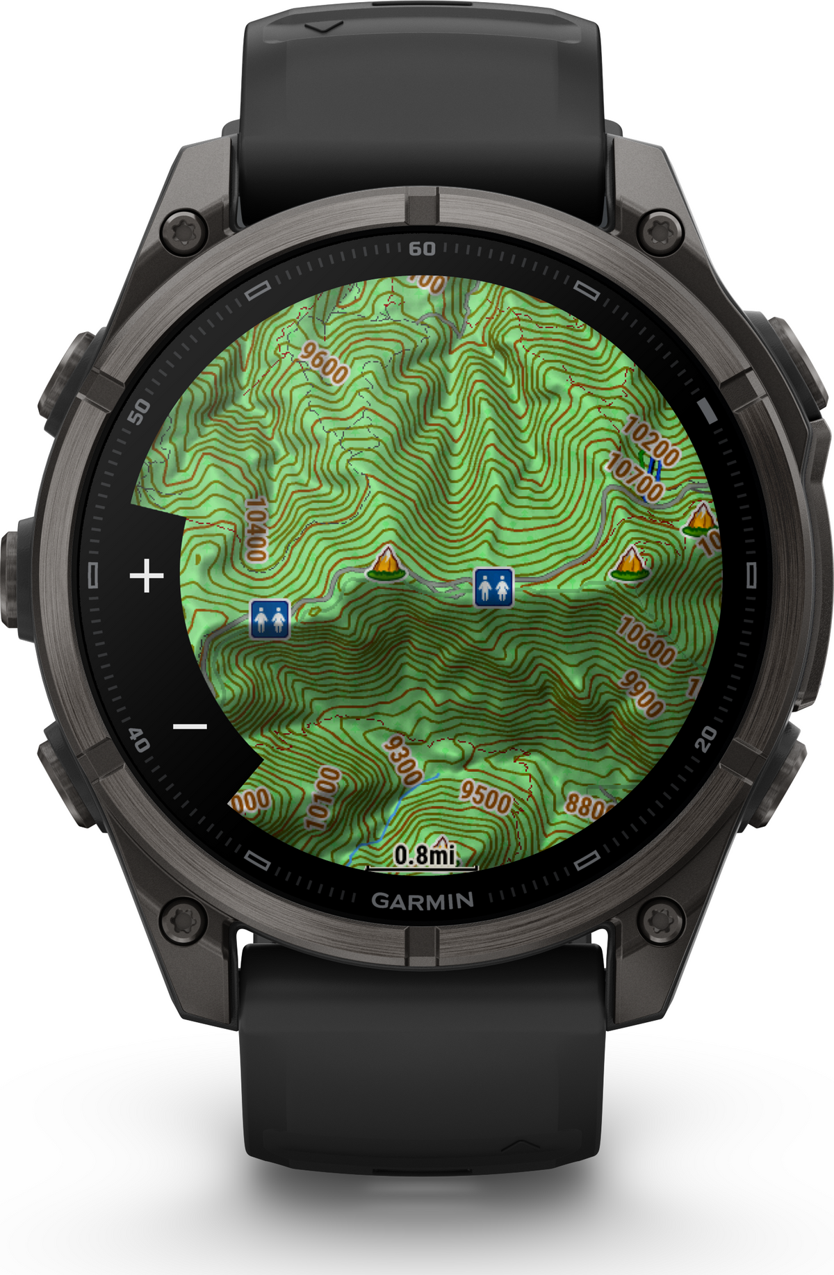 Garmin Fenix 9 47mm Titanium - Carbon Gray