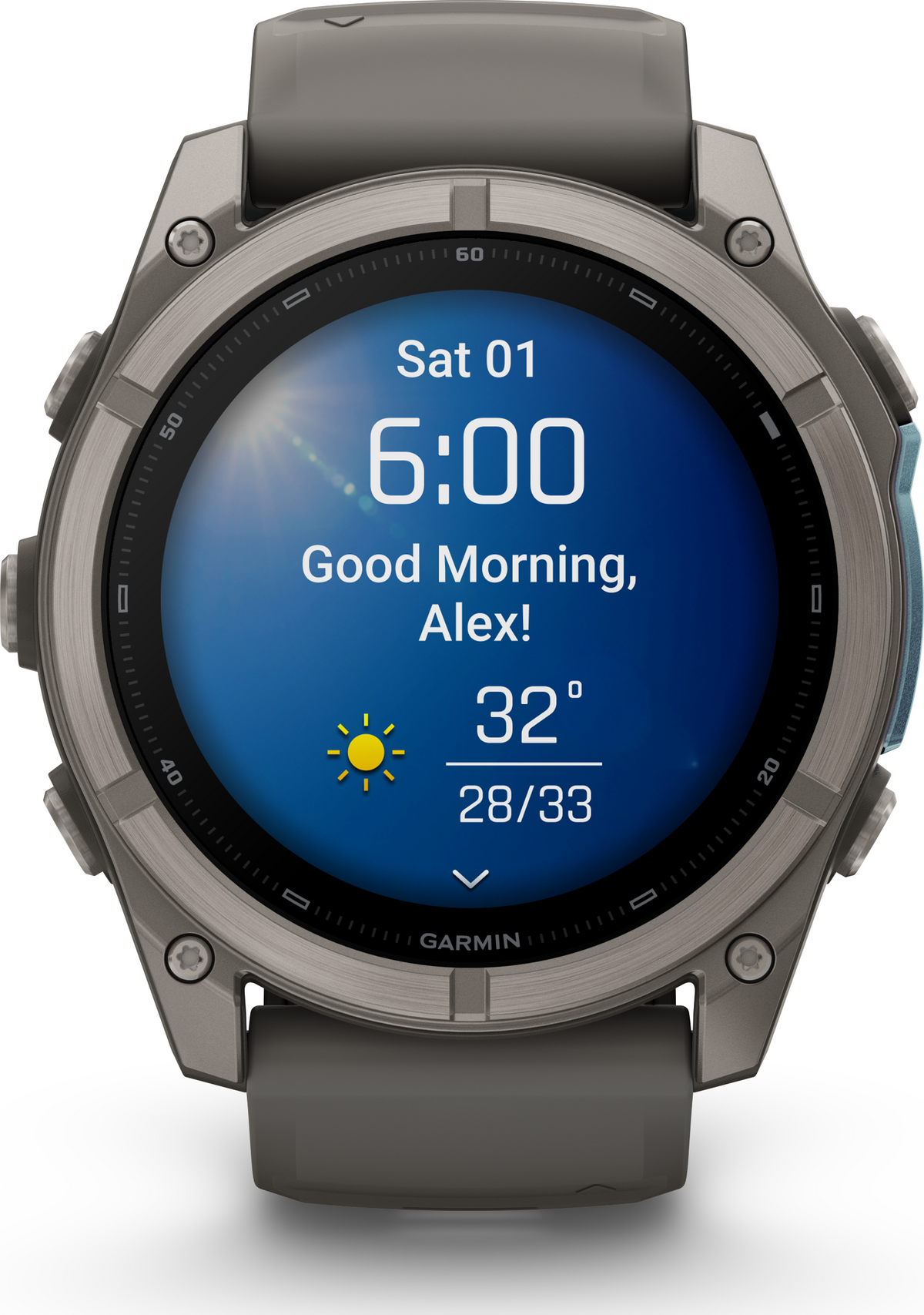 Garmin Fenix 9 51mm Titanium - Pebble Gray