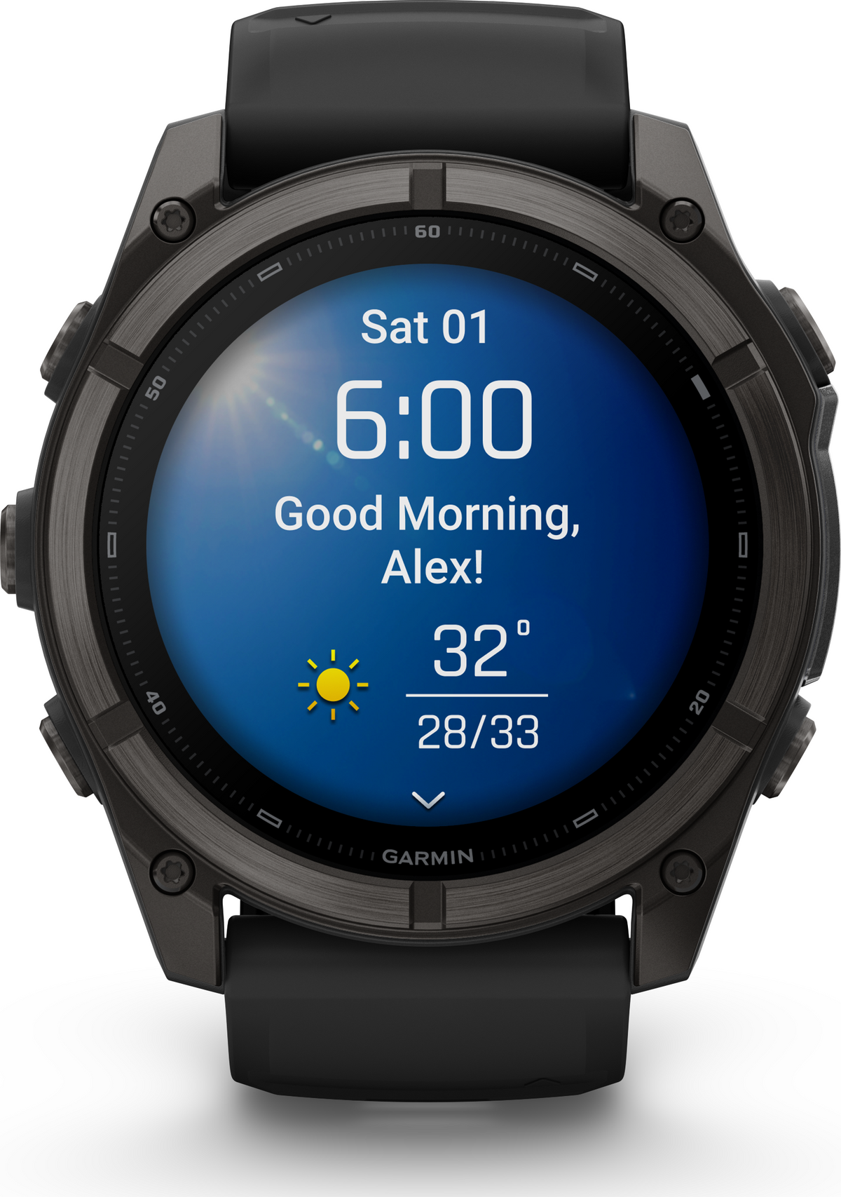 Garmin Fenix 9 51mm Titanium - Carbon Gray