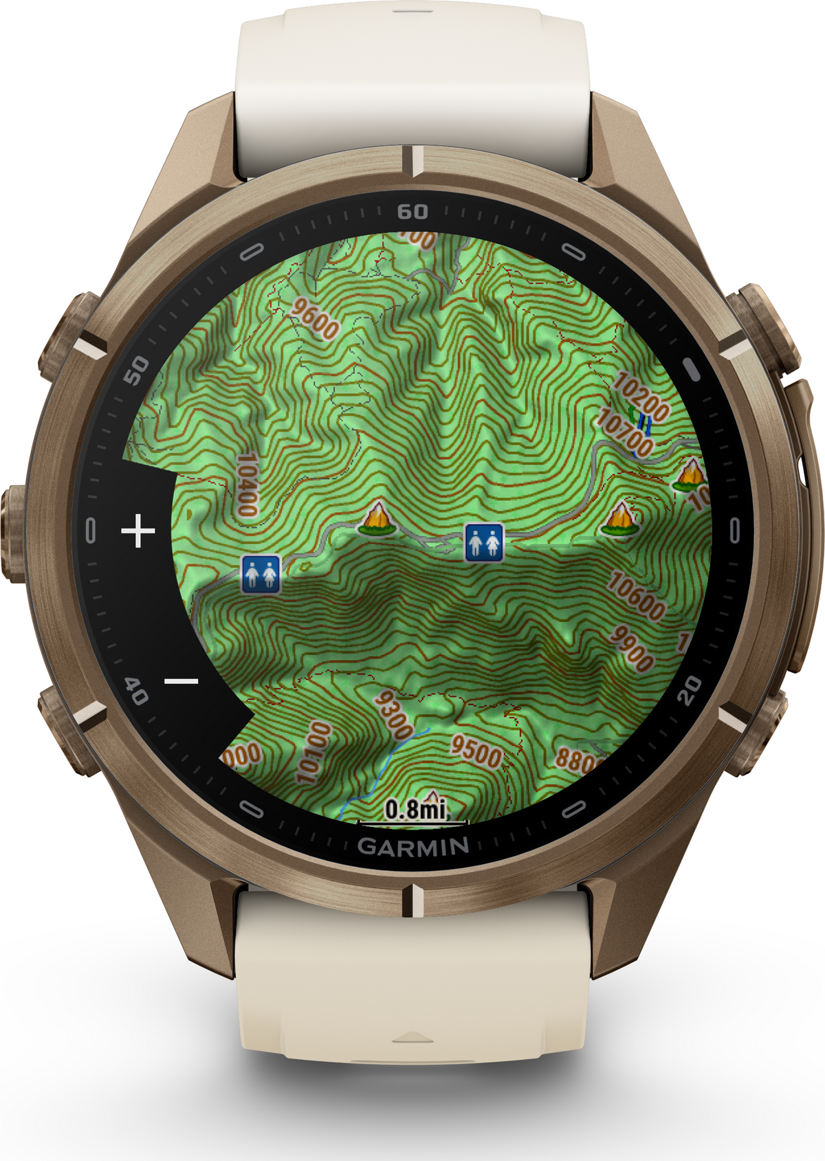 Garmin Fenix 9 Pro 43mm Titanium - Autumn Gold
