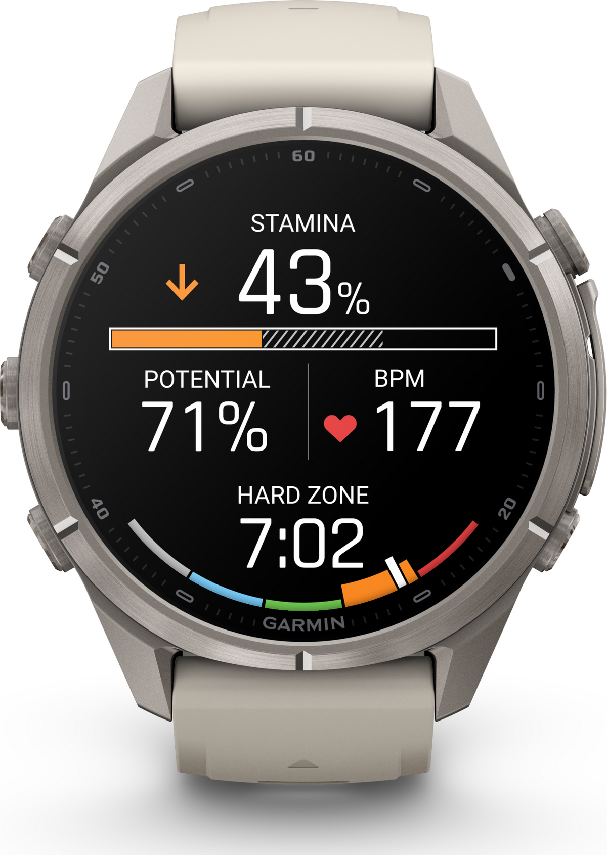 Garmin Fenix 9 Pro 43mm Titanium - Fog Gray