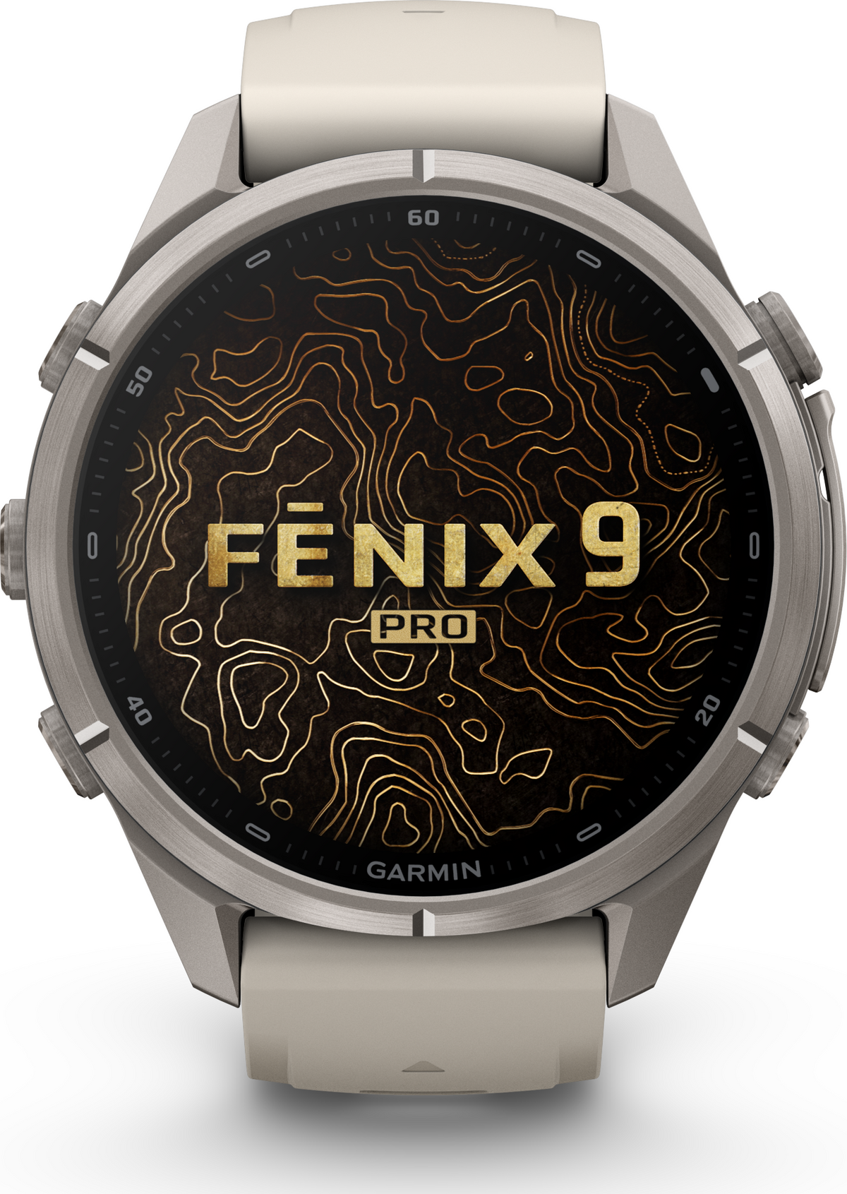Garmin Fenix 9 Pro 43mm Titanium - Fog Gray