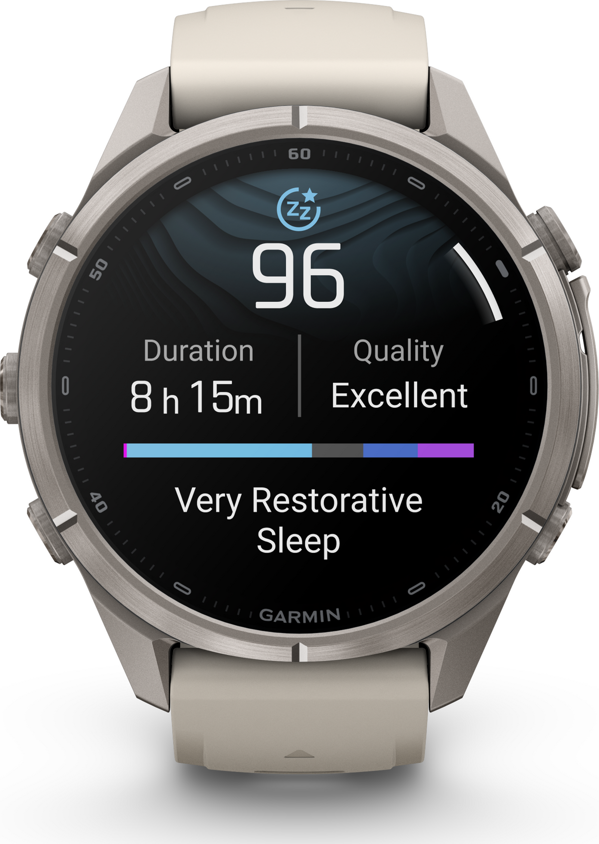 Garmin Fenix 9 Pro 43mm Titanium - Fog Gray