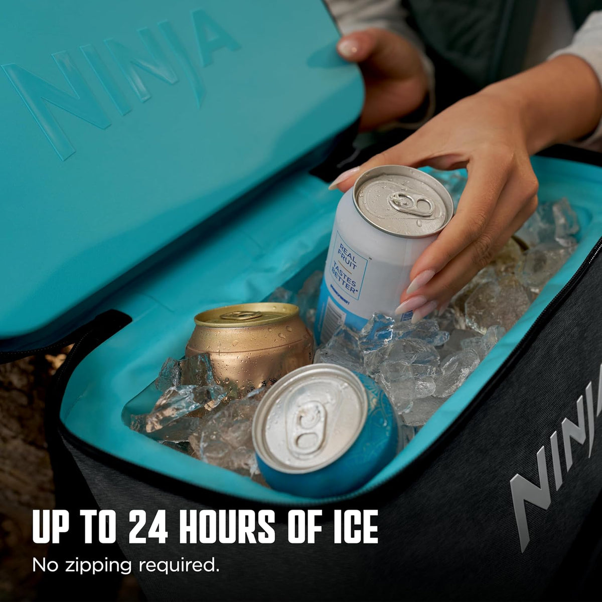 Ninja Outdoor Frost Vault Go 24 Backpack Soft Cooler - Charcoal Gray