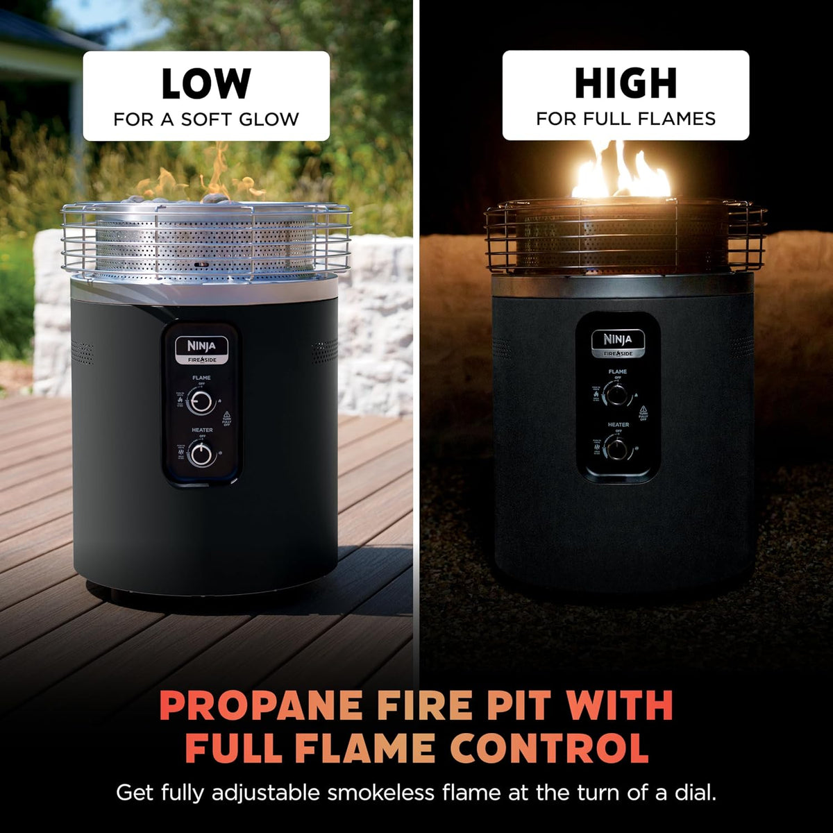 Ninja Fireside 360 Outdoor Heater & Fire Pit
