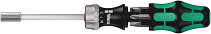 Wera Kraftform Kompakt 27 RA Tournevis à cliquet fendu - Tête 1/4"-DD