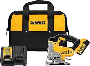 Scie sauteuse Dewalt 20V Max avec 1 batterie et un sac