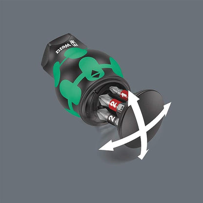 Wera Kraftform Kompakt Stubby Magazine 2, 6 pieces