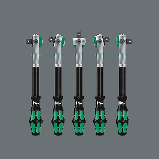 Wera 8100 SB 2 Zyklop Set of 43 3/8" metric ratchet keys