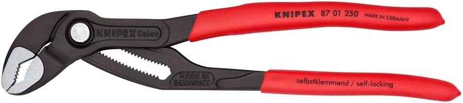 Knipex Cobra Set of 4 pieces including 1 cutting pliers and 1 spout clamp