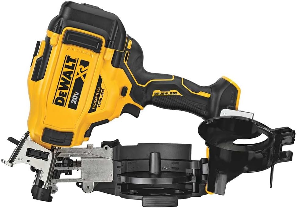 Dewalt 20V Max 15 Degree Cordless Coil Roofing Nailer