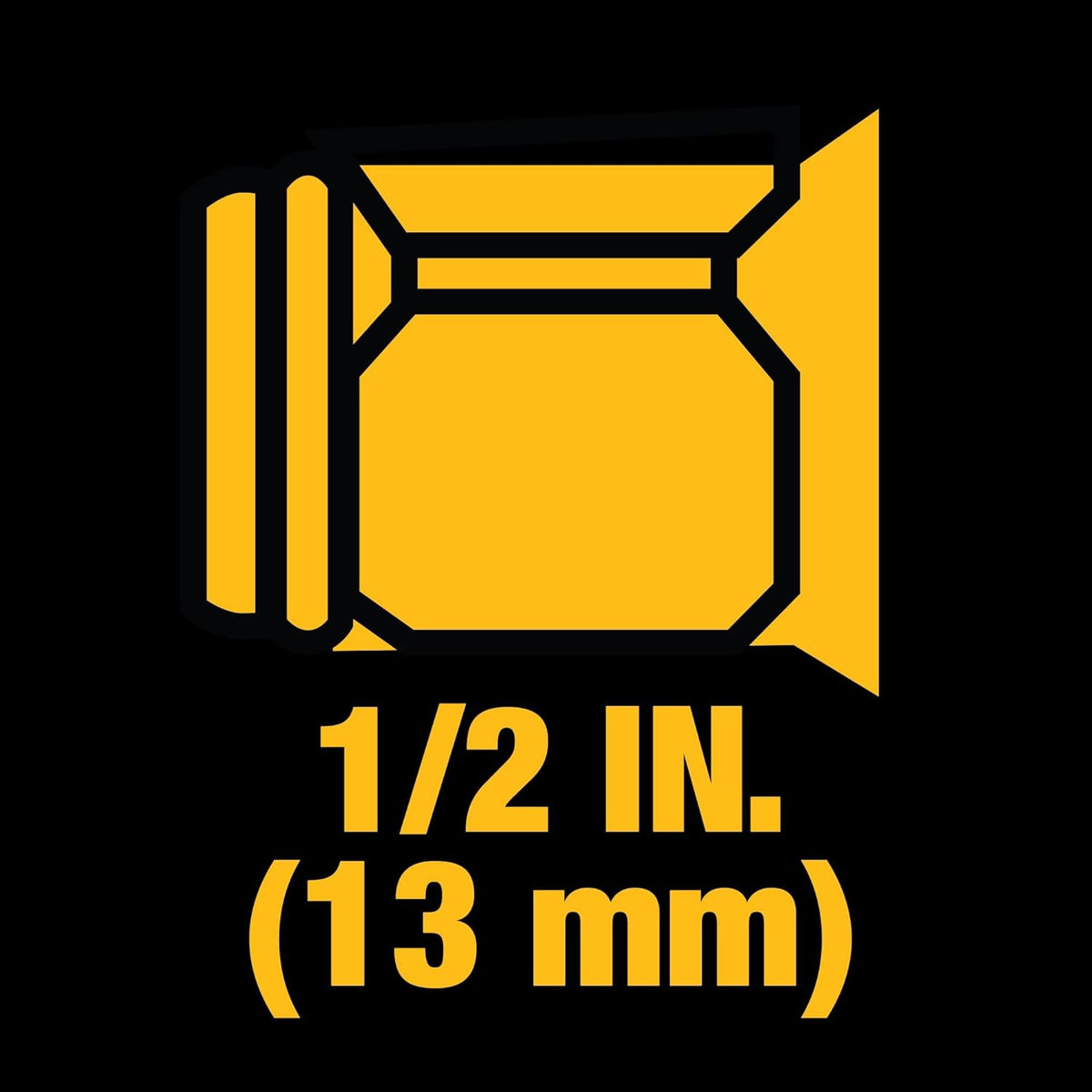 Dewalt 20V Max Clé à chocs sans fil 1/2" - Outil seul