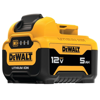 Batterie au lithium-ion Dewalt 12 V maximum 5,0 Ah 