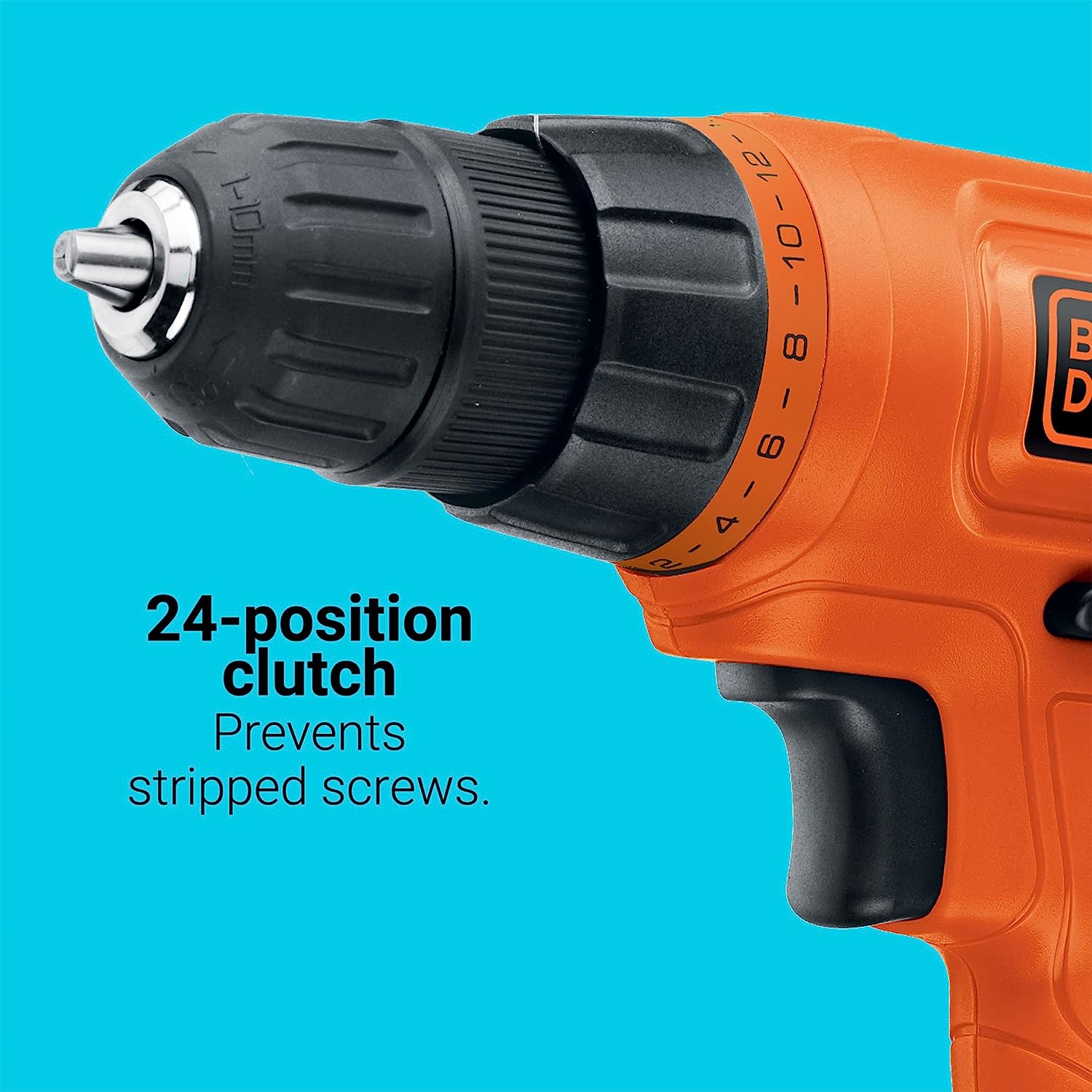 Perceuse sans fil 20 V Max Power Connect de Black &amp; Decker - Orange 