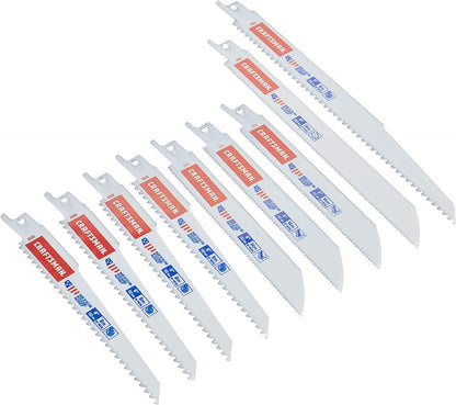 Ensemble Craftsman de 9 lames de scie alternative