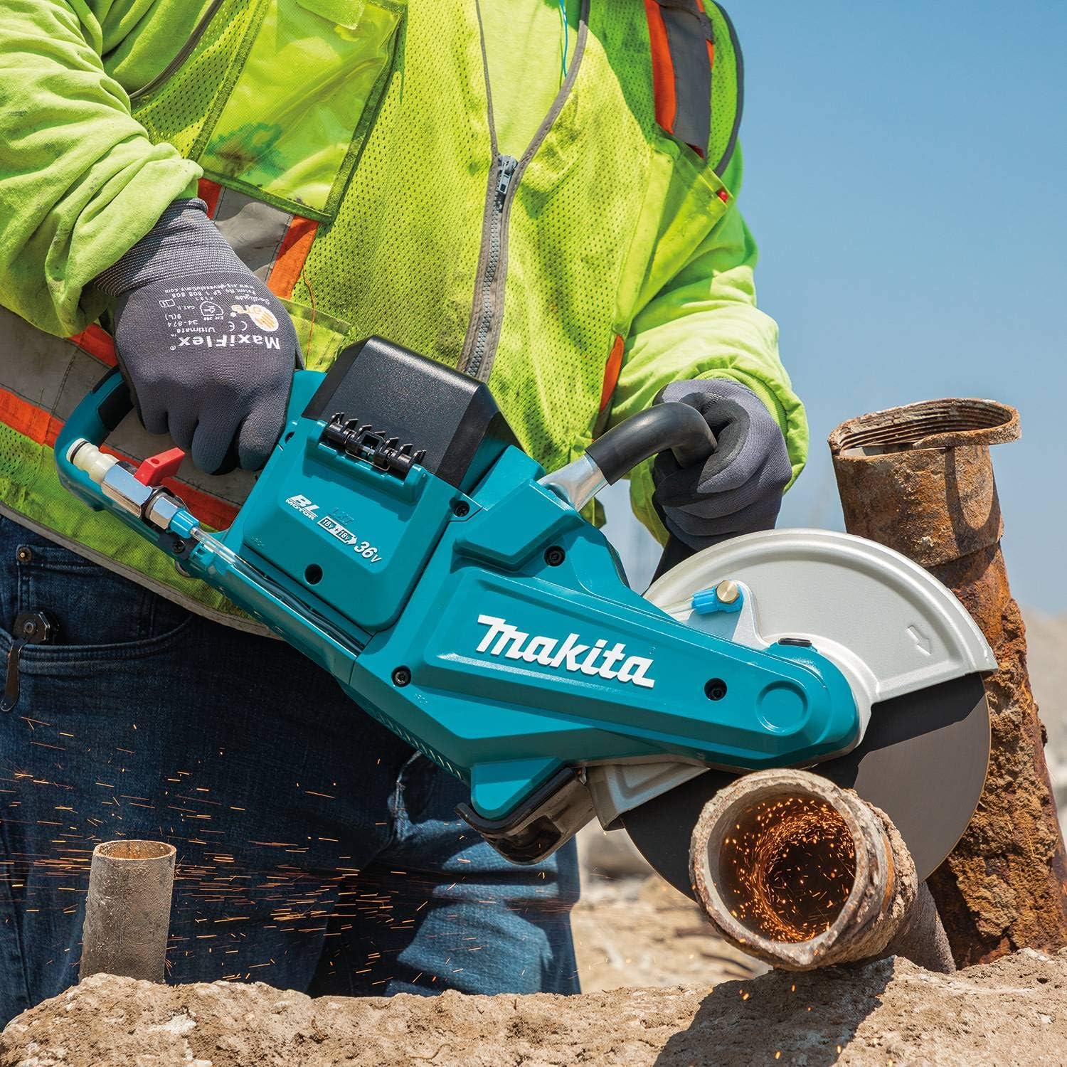 Makita 9" Cordless Power Cutter with Brushless Motor - Outil seul