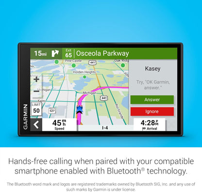 Garmin DriveSmart 66 - Navigateur GPS pour voiture