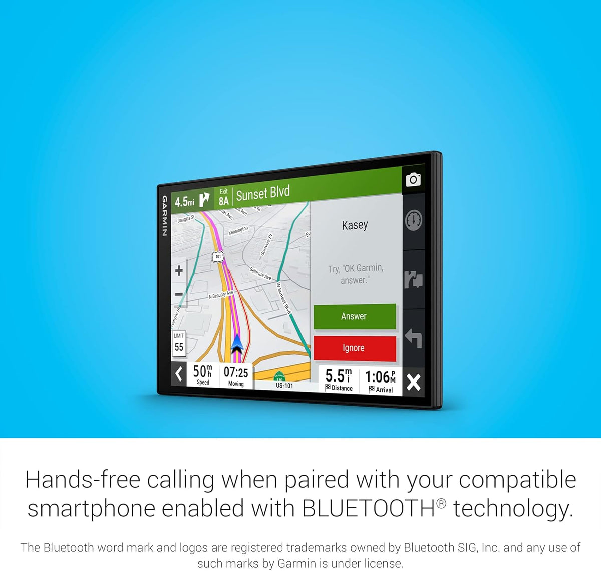 Garmin DriveSmart 86, Navigateur GPS pour voiture