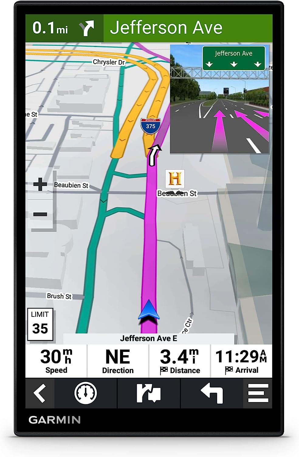 Garmin DriveSmart 86, Navigateur GPS pour voiture