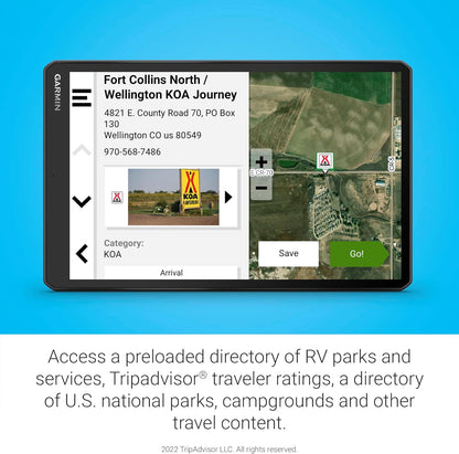 Garmin RV1095  10" RV Navigator