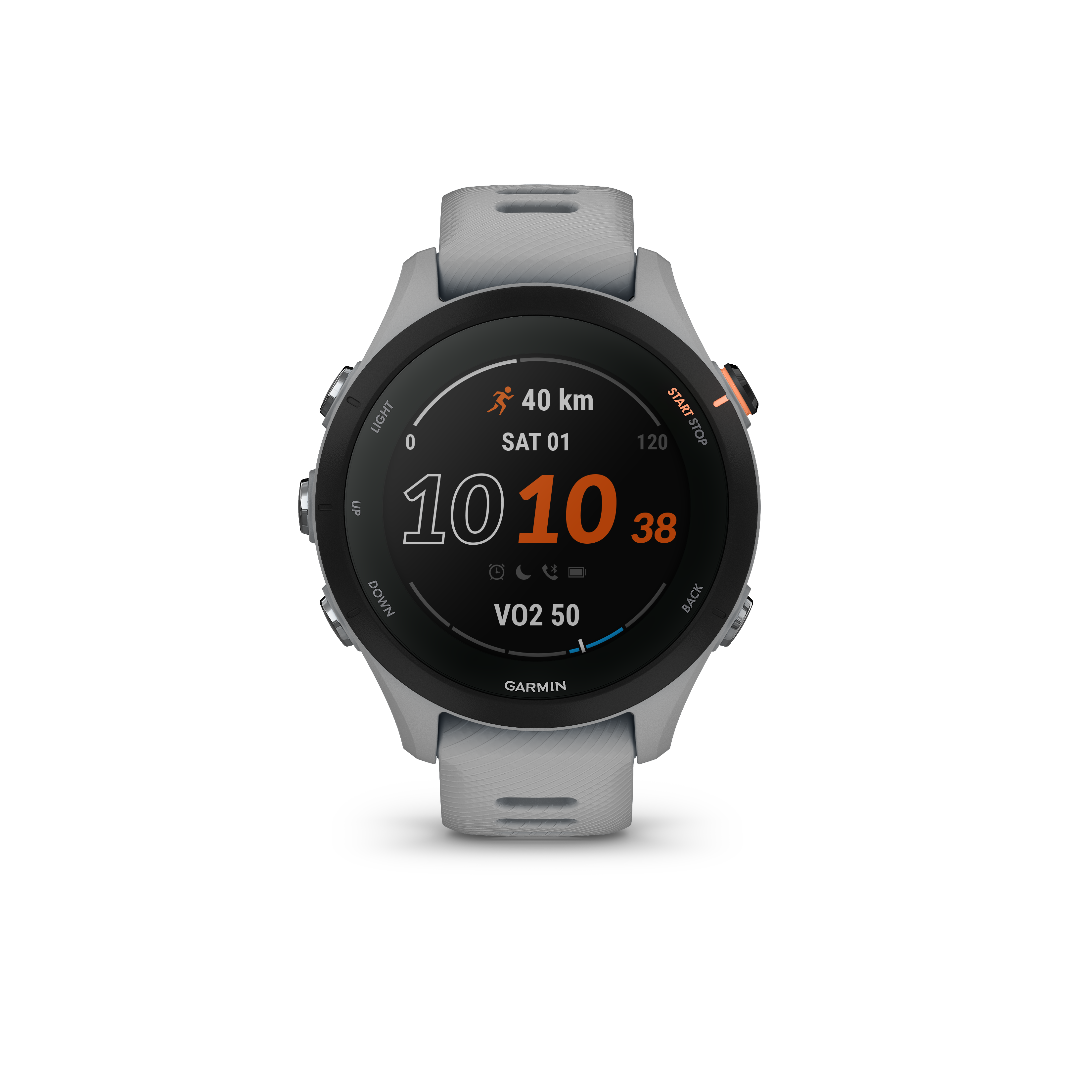 Garmin Forerunner 255S 41mm GPS Running Smartwatch - Gris poudré