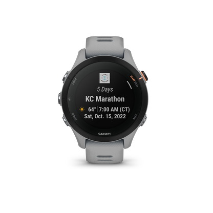 Garmin Forerunner 255S 41mm GPS Running Smartwatch - Gris poudré