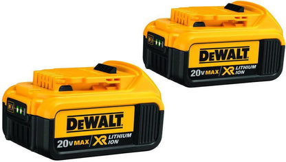 Batterie Dewalt 20V MAX 4.0 AH - 2 packs