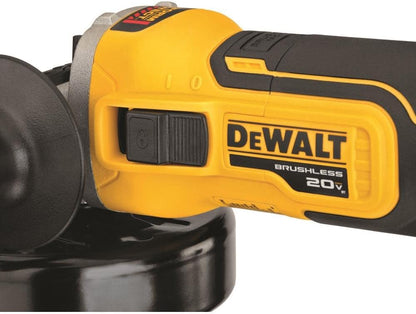 Dewalt 20V Max XR 4.5 in. Meuleuse d'angle à interrupteur coulissant avec frein anti-recul