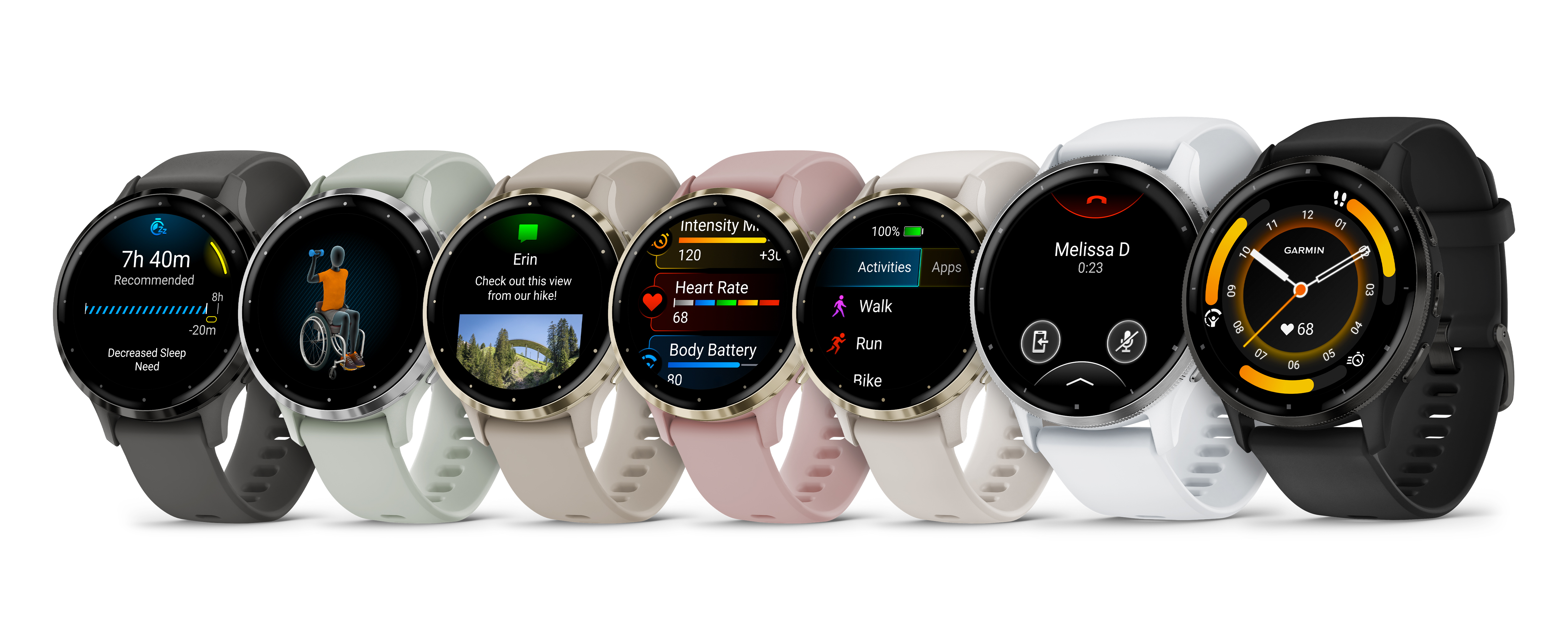 Garmin Venu 3 45mm Smartwatch Noir