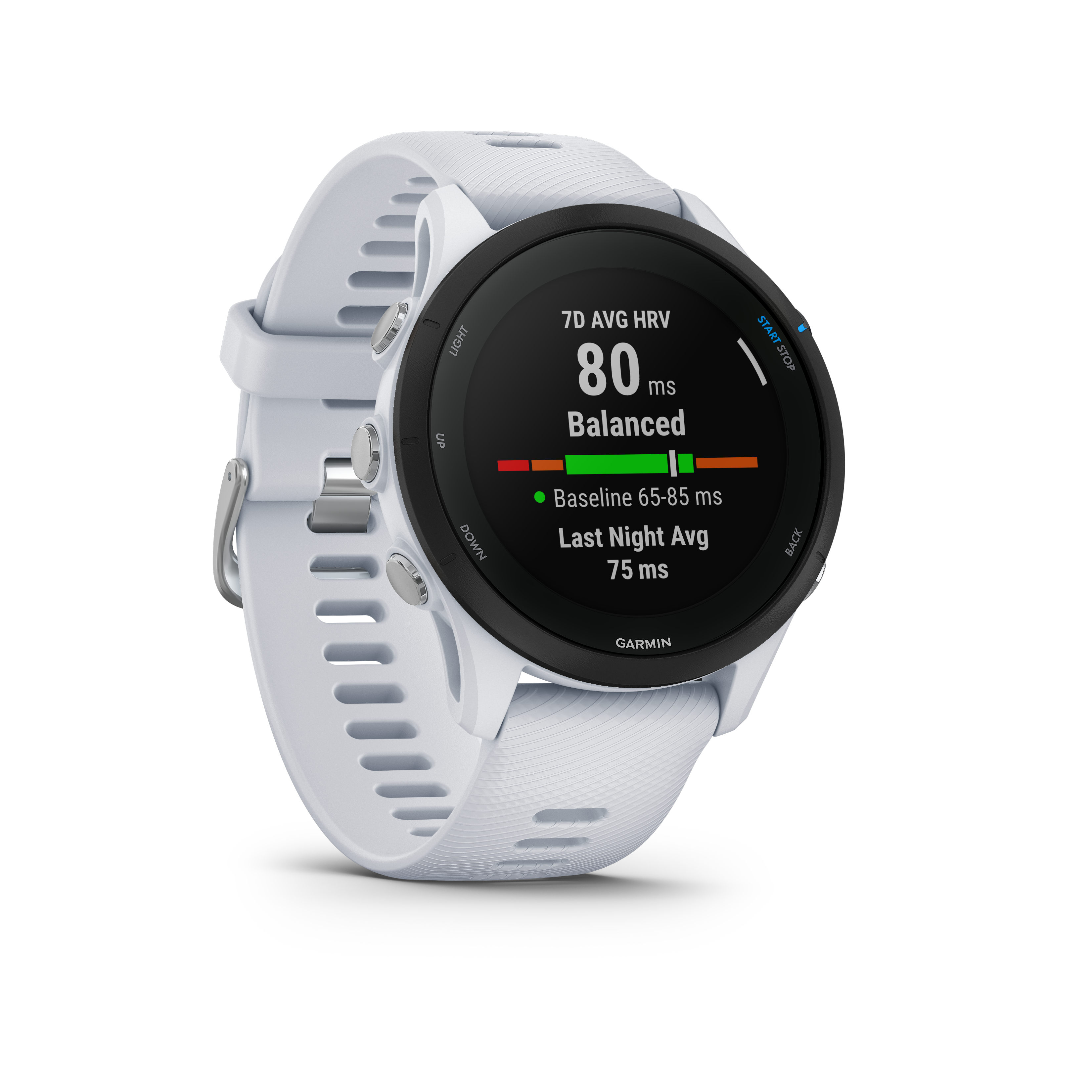 Garmin Forerunner 255 Montre musicale - Whitestone