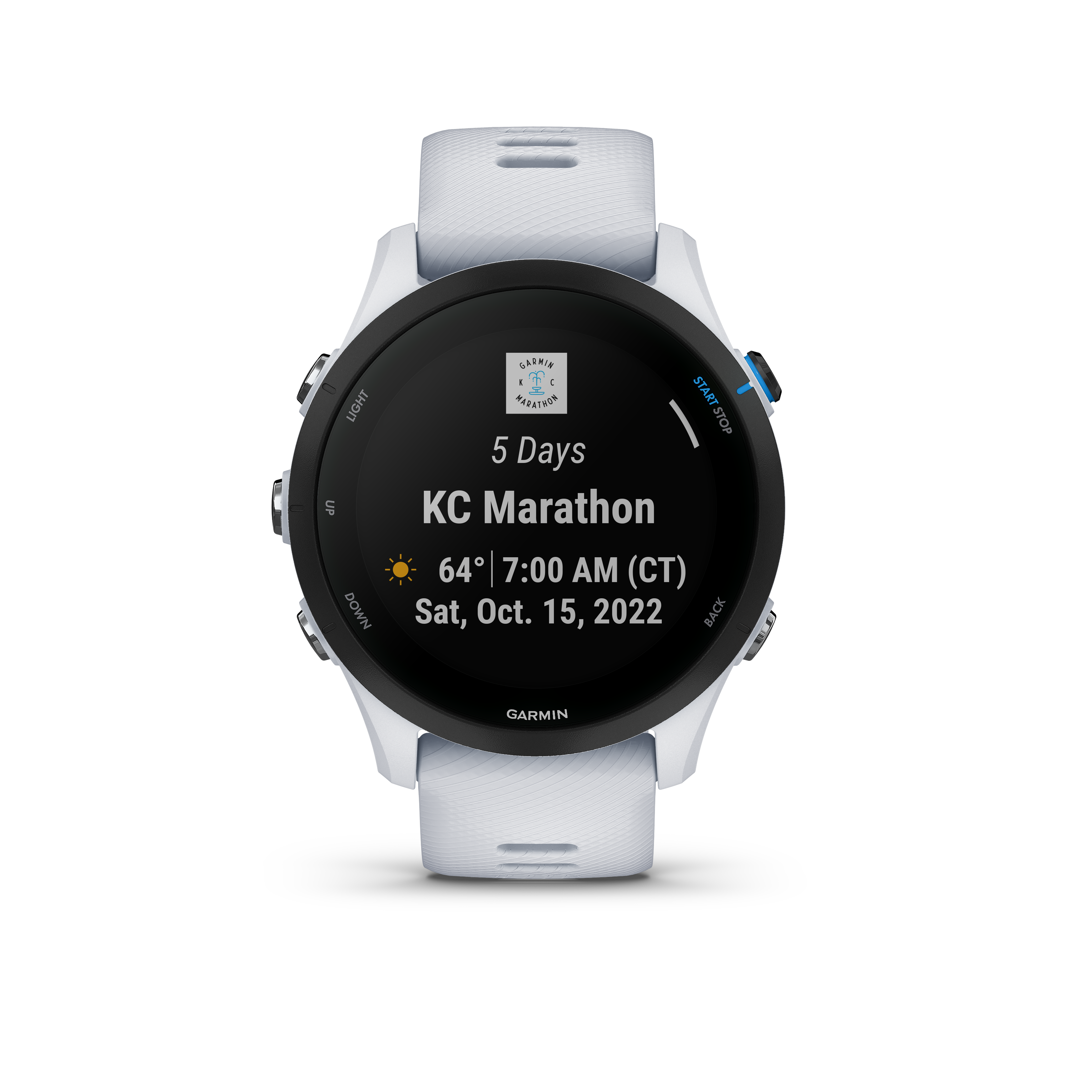Garmin Forerunner 255 Montre musicale - Whitestone