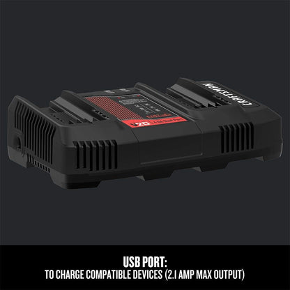 Craftsman 20V Max Dual Port Battery Charger