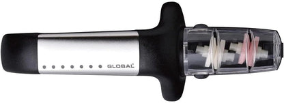 Global Stage 2 Aiguisoir en céramique en acier inoxydable - Argent