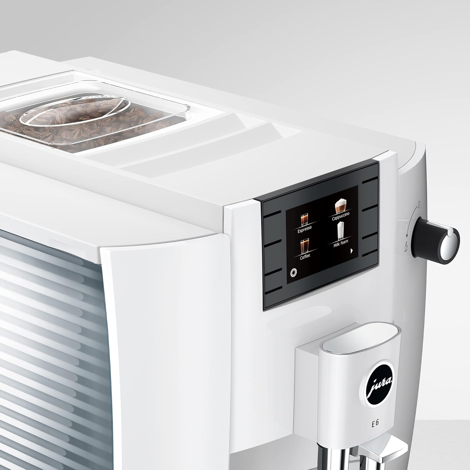 Jura Machine à Espresso Automatique - Piano White