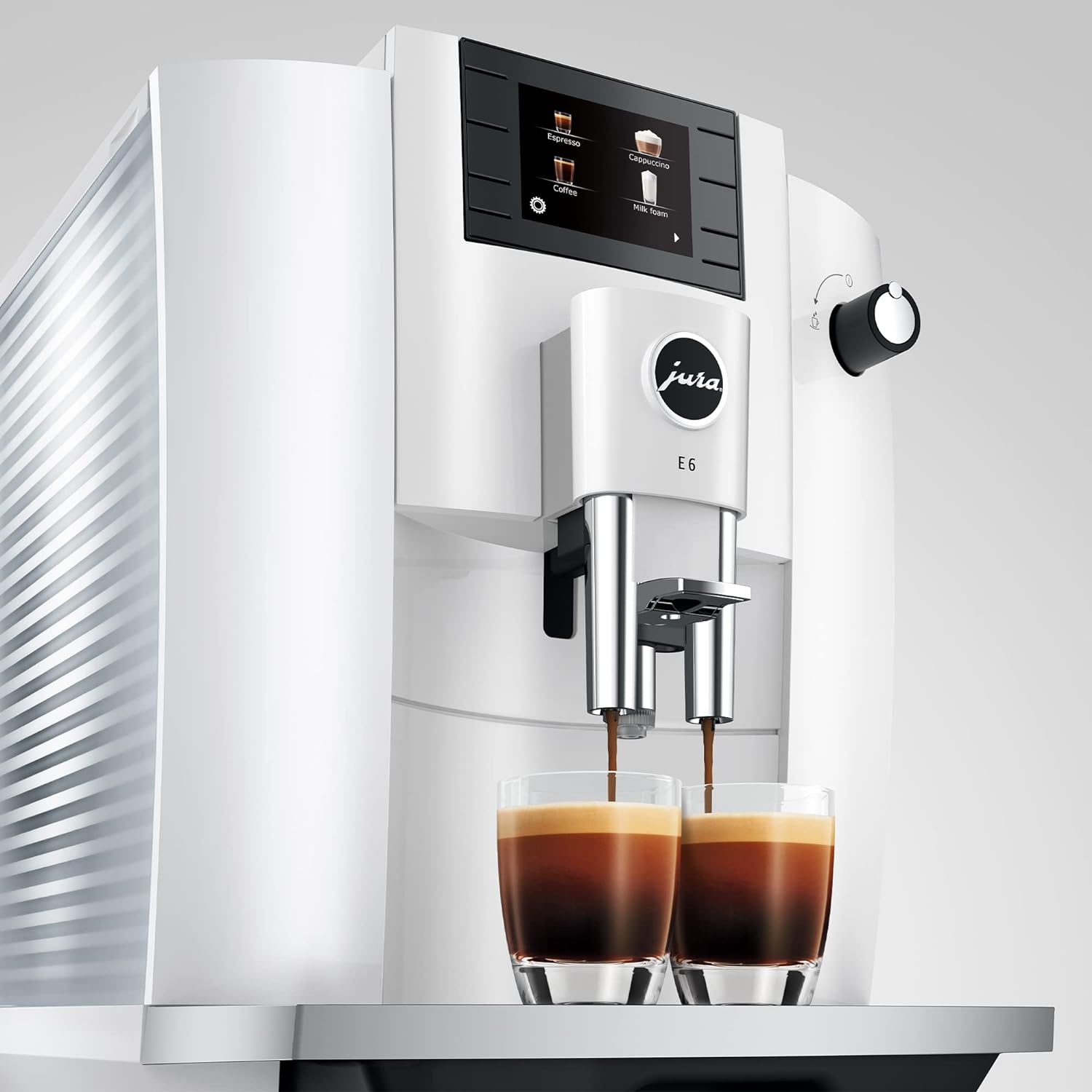 Jura Machine à Espresso Automatique - Piano White